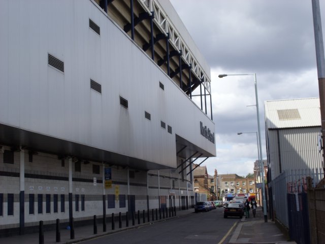 Rear of the North Stand
